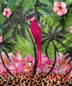 3D TROPICAL POSTERLER 2141 FLAMİNGO