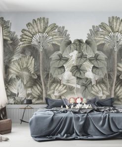 3D YENİ TASARIM TROPICAL DUVAR KAĞIDI 5268340
