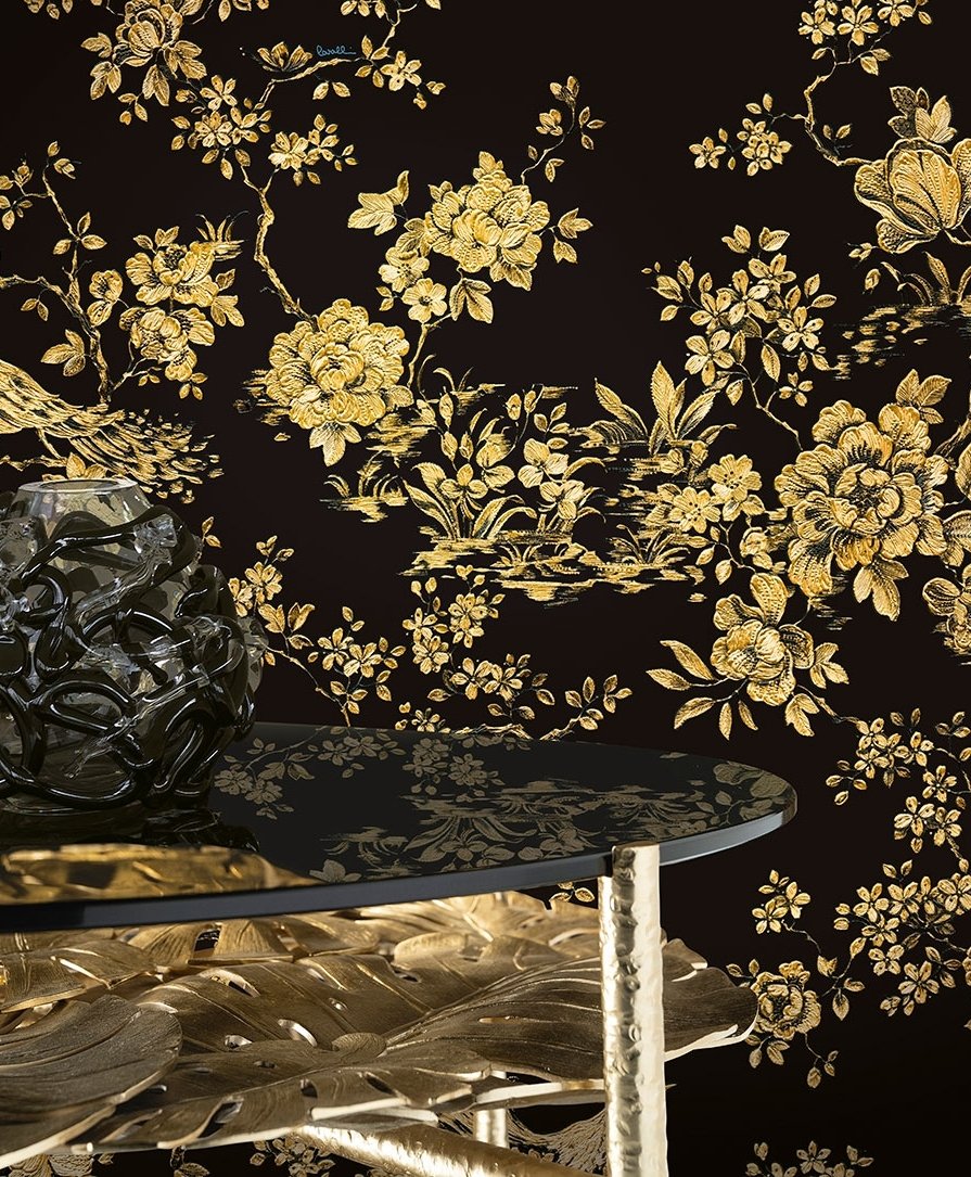 ROBERTO CAVALLİ No 8 DUVAR KAGIDI-rc19043-EN10METREBOY10METRE-10M2